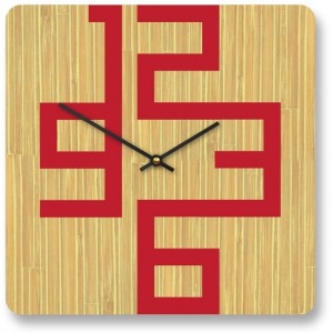 Cornell bamboo clock