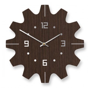 Dimitri bamboo wall clock